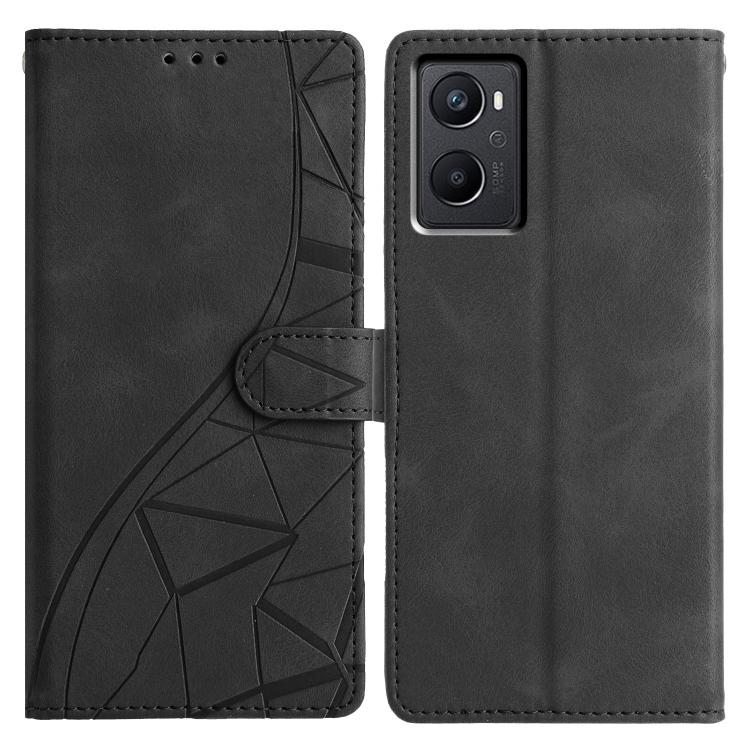 Triangles Embossed Leather Phone Case, For OPPO Reno8 Lite 5G / Reno7 Z, For OPPO A57 / A77 5G, For OPPO Reno8 Pro 5G Global, For OPPO Reno8 5G Global, For OPPO Find X5 Pro, For OPPO Find X5, For OPPO Find X5 Lite, For OPPO A96 / A76 / A36