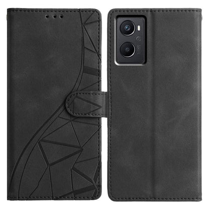 Triangles Embossed Leather Phone Case, For OPPO Reno8 Lite 5G / Reno7 Z, For OPPO A57 / A77 5G, For OPPO Reno8 Pro 5G Global, For OPPO Reno8 5G Global, For OPPO Find X5 Pro, For OPPO Find X5, For OPPO Find X5 Lite, For OPPO A96 / A76 / A36