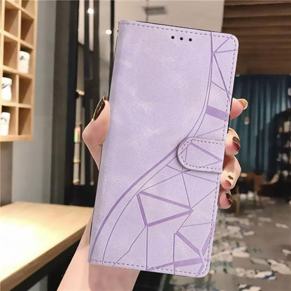 Triangles Embossed Leather Phone Case, For OPPO Reno8 Lite 5G / Reno7 Z, For OPPO A57 / A77 5G, For OPPO Reno8 Pro 5G Global, For OPPO Reno8 5G Global, For OPPO Find X5 Pro, For OPPO Find X5, For OPPO Find X5 Lite, For OPPO A96 / A76 / A36