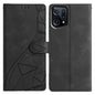 Triangles Embossed Leather Phone Case, For OPPO Reno8 Lite 5G / Reno7 Z, For OPPO A57 / A77 5G, For OPPO Reno8 Pro 5G Global, For OPPO Reno8 5G Global, For OPPO Find X5 Pro, For OPPO Find X5, For OPPO Find X5 Lite, For OPPO A96 / A76 / A36