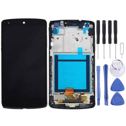 LCD Display + Touch Panel with Frame  for Google Nexus 5 / D820 / D821, For Nexus 5