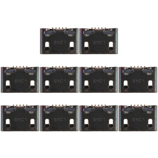 10 PCS Charging Port Connector for HTC One / M7, For HTC One