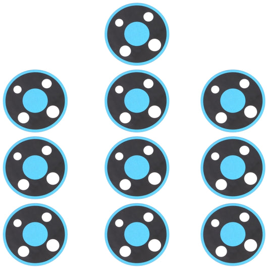 10 PCS Back Camera Lens for Nokia 3.4 TA-1288 TA-1285 TA-1283, For Nokia 3.4  (Blue), For Nokia 3.4  (Purple)
