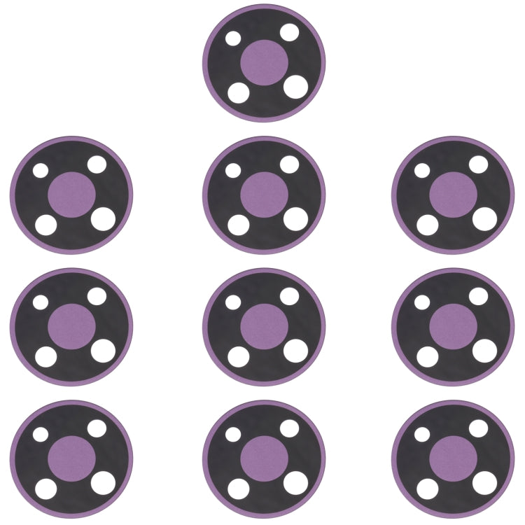 10 PCS Back Camera Lens for Nokia 3.4 TA-1288 TA-1285 TA-1283, For Nokia 3.4  (Blue), For Nokia 3.4  (Purple)