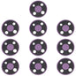 10 PCS Back Camera Lens for Nokia 3.4 TA-1288 TA-1285 TA-1283, For Nokia 3.4  (Blue), For Nokia 3.4  (Purple)