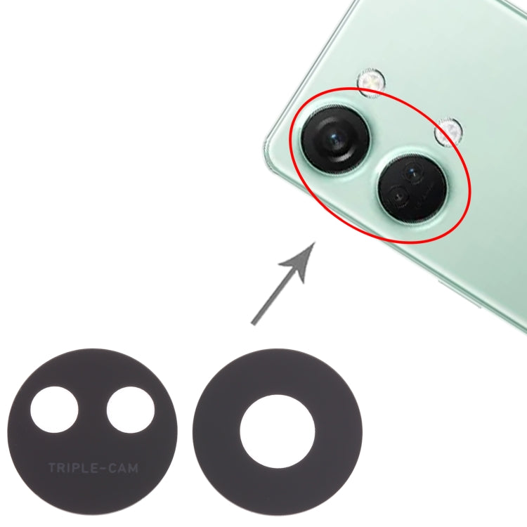10 PCS Original Back Camera Lens for OnePlus Nord 3, For OnePlus Nord 3