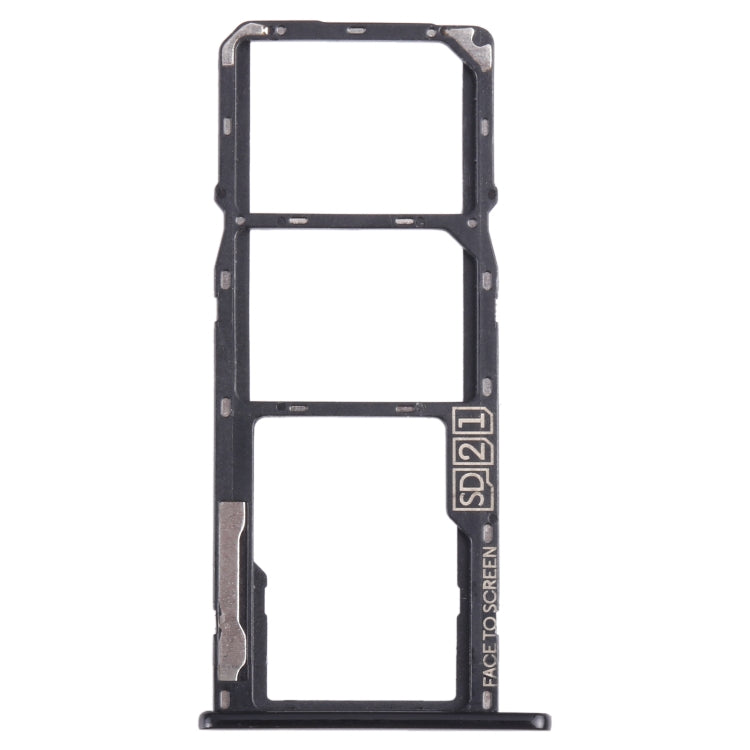For Motorola Moto G7 Play SIM Card Tray + SIM Card Tray + Micro SD Card Tray, For Motorola Moto G7 Play