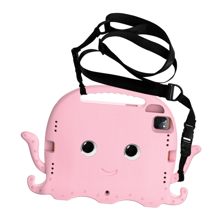 Octopus Style EVA Hybrid PC Shockproof Tablet Case with Strap, For iPad Air 11 2025 / 2024, For iPad Pro 11 2024