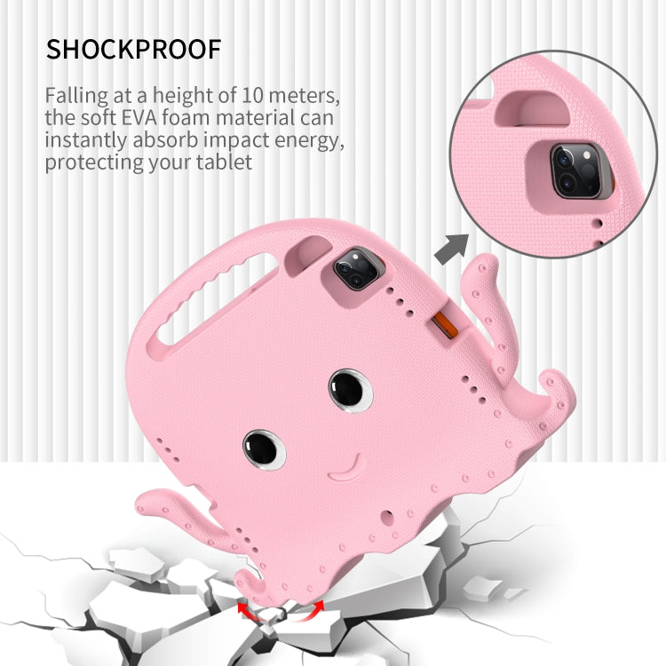 Octopus Style EVA Hybrid PC Shockproof Tablet Case with Strap, For iPad Air 11 2025 / 2024, For iPad Pro 11 2024