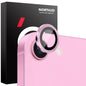 NORTHJO Camera Lens Protector CD Metal Ring Tempered Glass Film, For iPhone 16e