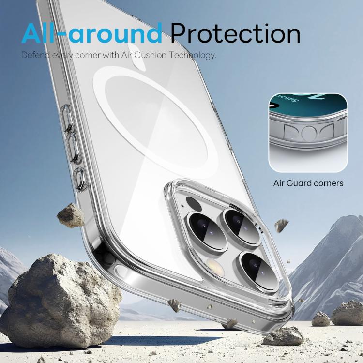 NORTHJO 3 in 1 PC Magnetic Phone Case with Screen Film and Lens Film, For iPhone 16 Pro Max, For iPhone 16 Pro, For iPhone 16 Plus, For iPhone 16
