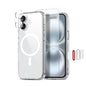 NORTHJO 3 in 1 PC Magnetic Phone Case with Screen Film and Lens Film, For iPhone 16 Pro Max, For iPhone 16 Pro, For iPhone 16 Plus, For iPhone 16