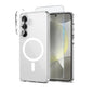 NORTHJO 3 in 1 PC MagSafe Phone Case with Screen Film and Lens Film, For Samsung Galaxy S25 5G, For Samsung Galaxy S25+ 5G, For Samsung Galaxy S24+ 5G, For Samsung Galaxy S24 5G