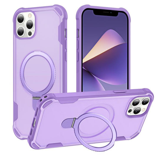 Yingcai Gears MagSafe Holder Shockproof Phone Case, For iPhone 12 Pro, For iPhone 11