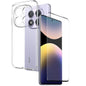 NORTHJO 2 in 1 TPU Phone Case Screen Protector Tempered Glass Film, For Xiaomi Redmi A5 4G 171.7mm, For Xiaomi Redmi Note 14S 4G, For Xiaomi Redmi Note 14 4G 164.84mm, For Xiaomi Redmi Note 14 Pro 4G, For Xiaomi Redmi Note 14 4G 163.25mm���������������...