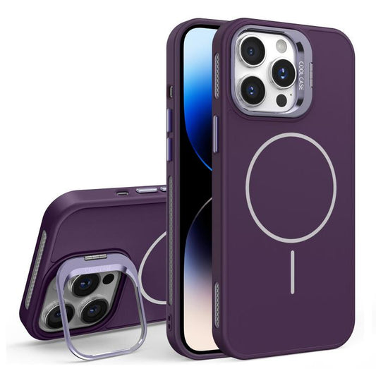 Organic Silicone Lens Holder MagSafe Phone Case, For iPhone 14 Pro Max, For iPhone 13 Pro Max, For iPhone 13 Pro, For iPhone 13, For iPhone 12, For iPhone 12 Pro  Max, For iPhone 12 Pro, For iPhone 11 Pro Max, For iPhone 11
