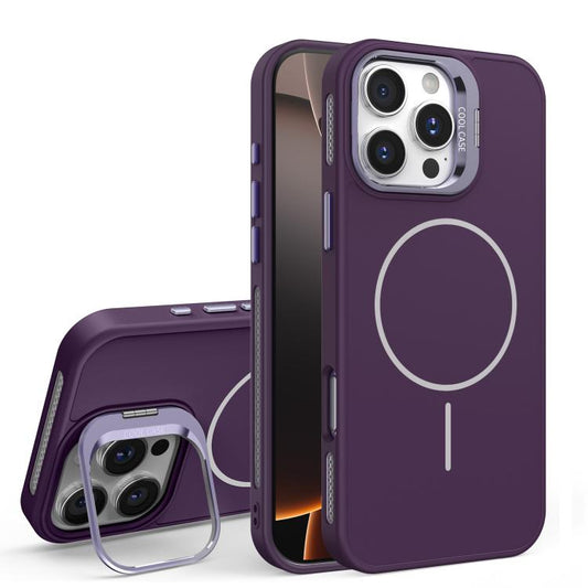 Organic Silicone Lens Holder MagSafe Phone Case, For iPhone 16 Pro Max, For iPhone 16 Pro, For iPhone 16 Plus, For iPhone 16, For iPhone 15 Pro Max, For iPhone 15 Pro, For iPhone 15, For iPhone 14, For iPhone 14 Pro