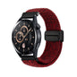 Magnetic Buckle Nylon Braided Watch Band, 20mm, 22mm