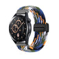 Magnetic Buckle Nylon Braided Watch Band, 20mm, 22mm