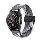 Magnetic Buckle Nylon Braided Watch Band, 20mm, 22mm