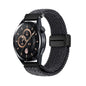 Magnetic Buckle Nylon Braided Watch Band, 20mm, 22mm