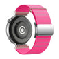 Magnetic Buckle Reflective Nylon Watch Band, 18mm