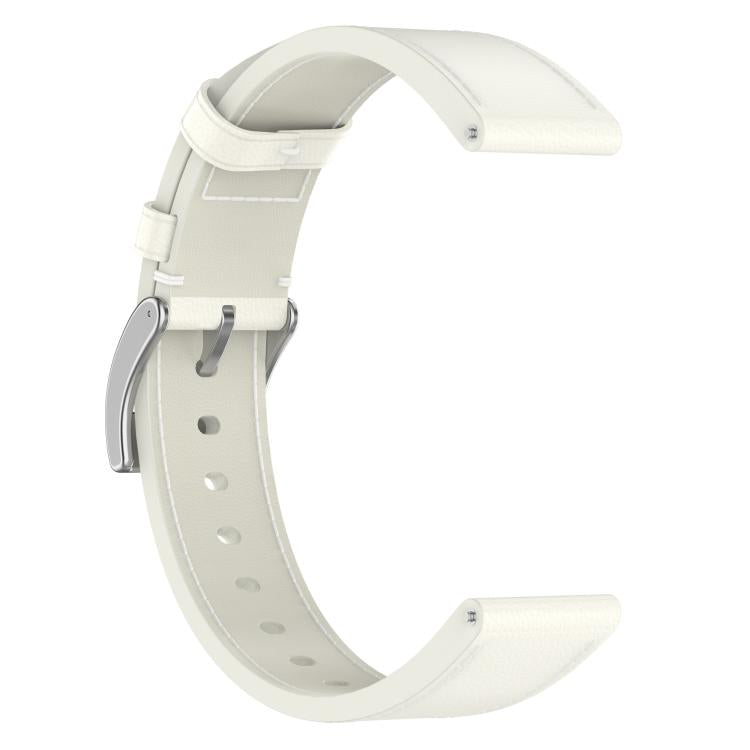 Press Button Leather Watch Band, 18mm