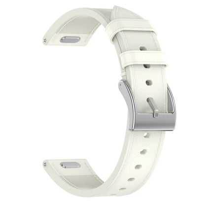 Press Button Leather Watch Band, 18mm