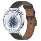 Press Button Leather Watch Band, 18mm