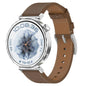 Press Button Leather Watch Band, 18mm