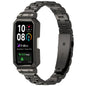 Watch Frame Integrated Three Beads Stainless Steel Watch Band, For Huawei Band 10 / 10 NFC / 9 / 9 NFC