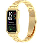 Watch Frame Integrated Three Beads Stainless Steel Watch Band, For Huawei Band 10 / 10 NFC / 9 / 9 NFC