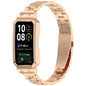 Watch Frame Integrated Three Beads Stainless Steel Watch Band, For Huawei Band 10 / 10 NFC / 9 / 9 NFC