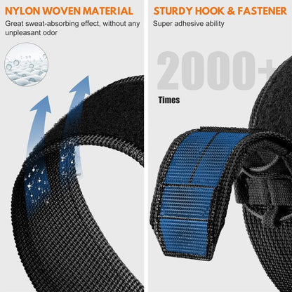 Nylon Hook and Loop Fastener Watch Band, For WHOOP 4.0