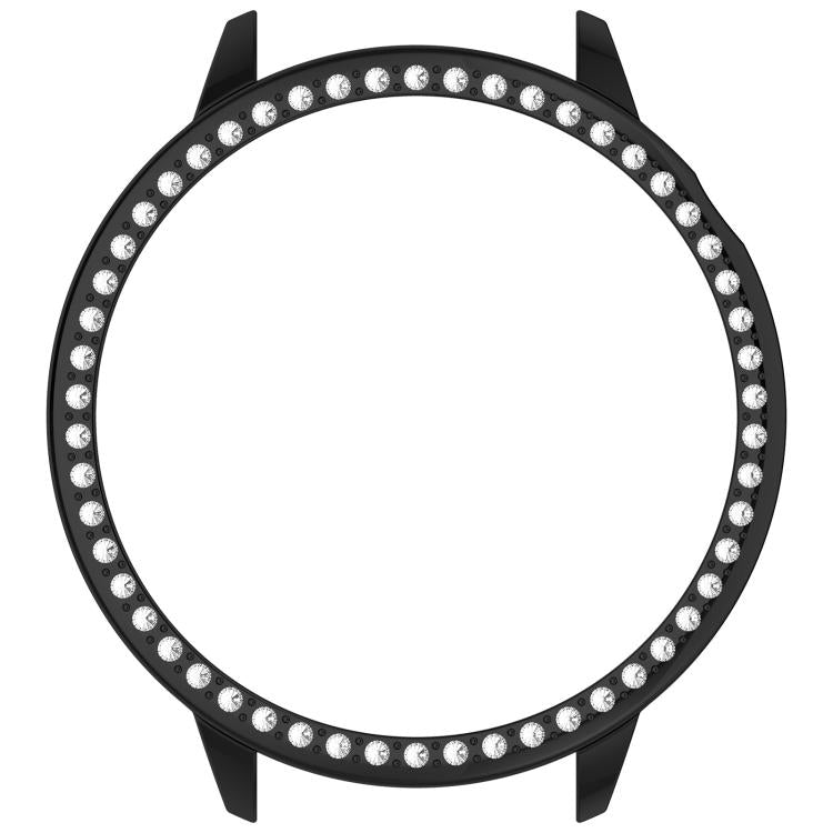 Single Row Diamond Half Coverage Hollow PC Watch Protective Case, For OPPO Watch X2 Mini