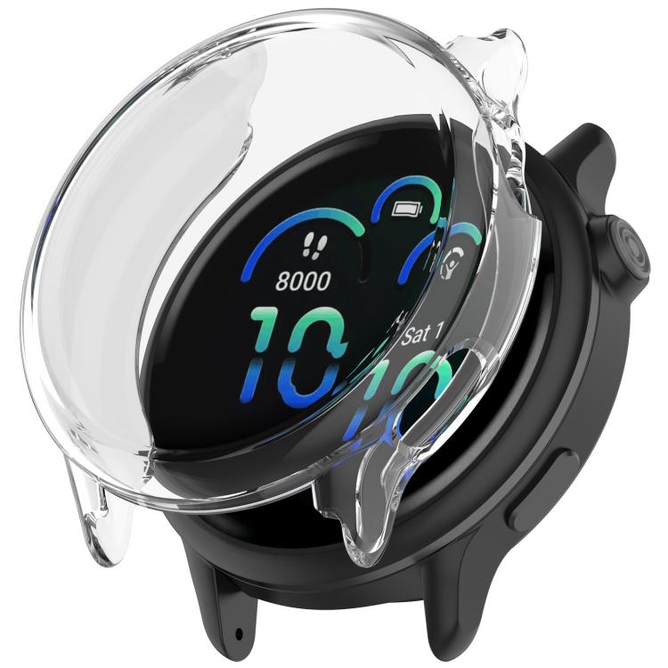Electroplated TPU Full Coverage Watch Protective Case, For Garmin Vivoactive 6