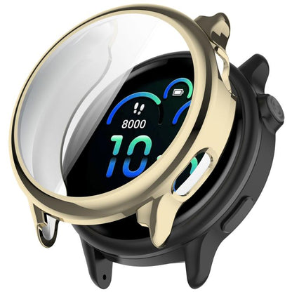 Electroplated TPU Full Coverage Watch Protective Case, For Garmin Vivoactive 6