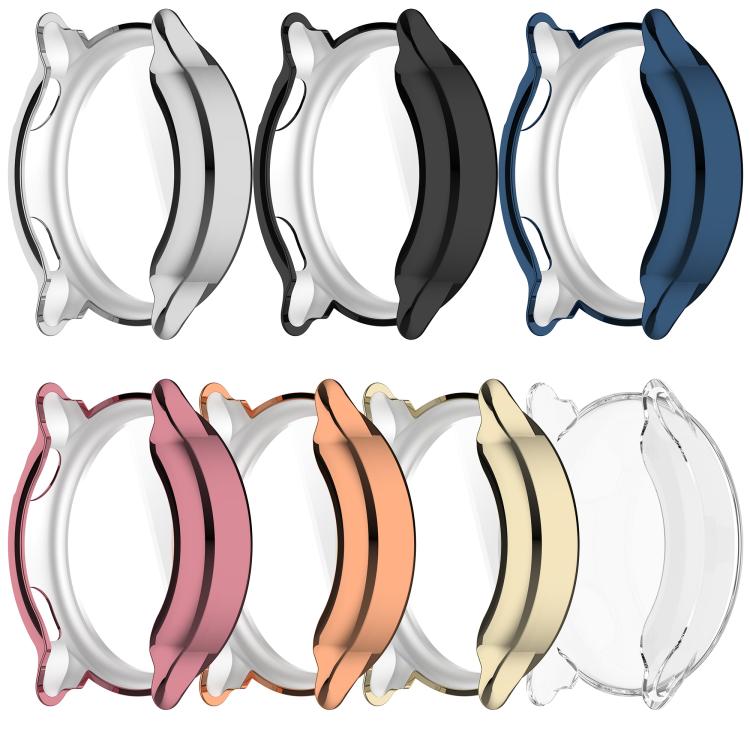 Electroplated TPU Full Coverage Watch Protective Case, For Garmin Vivoactive 6