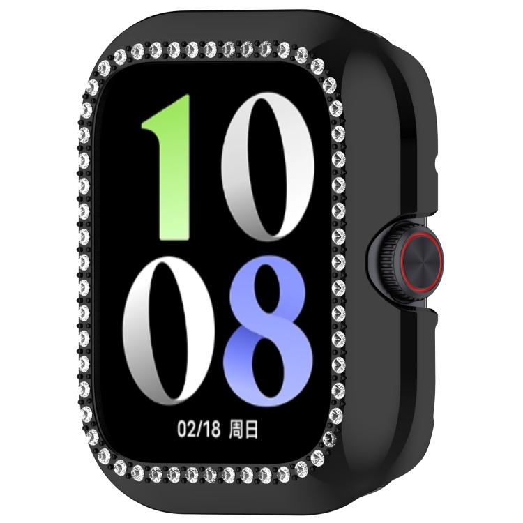 Single Row Diamond Half Coverage Hollow PC Watch Protective Case, For vivo Watch GT / iQOO Watch GT