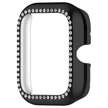 Single Row Diamond Half Coverage Hollow PC Watch Protective Case, For vivo Watch GT / iQOO Watch GT