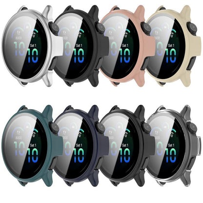 Tempered Film Integrated PC Watch Protective Case, For Garmin Vivoactive 6