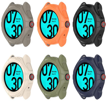 Armored TPU Half Coverage Hollow Watch Protective Case, For Ticwatch Pro 5 Enduro