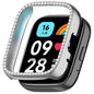 Single Row Diamond Half Coverage Hollow PC Watch Protective Case, For Redmi Watch 3 / Watch 3 Lite