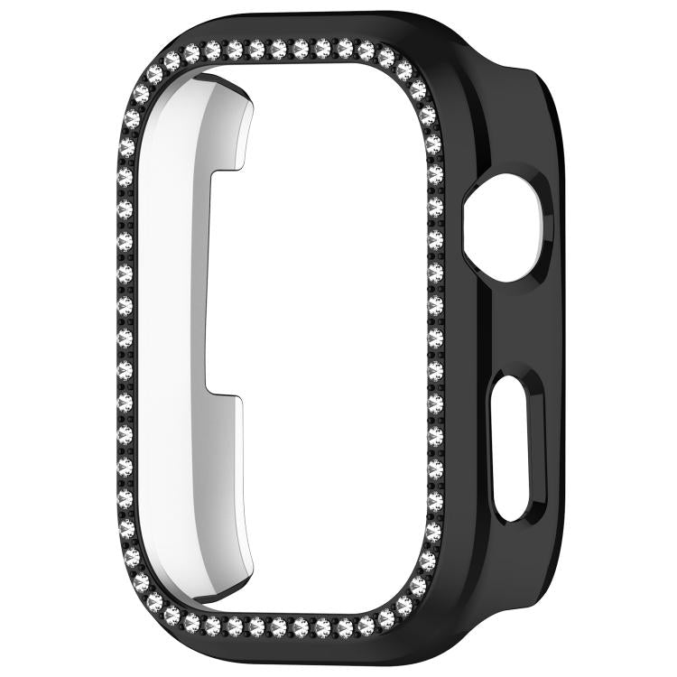 Single Row Diamond Half Coverage Hollow PC Watch Protective Case, For Huawei Watch D2