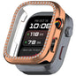Single Row Diamond Half Coverage Hollow PC Watch Protective Case, For Huawei Watch D2