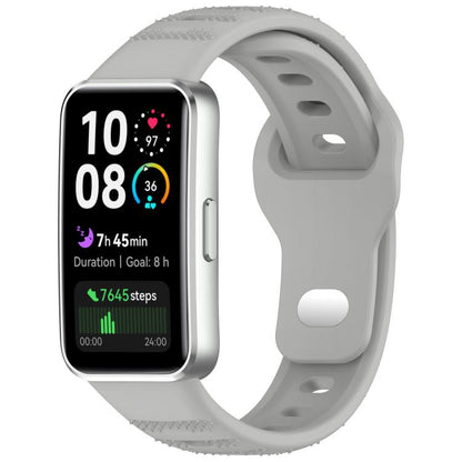 Dot Reverse Buckle Silicone Watch Band, For Huawei Band 10 / 9 / 8