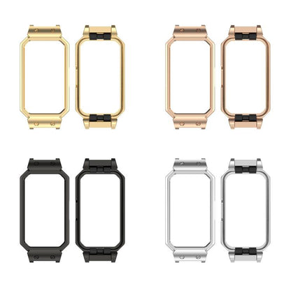 12mm Metal Frame Watch Protective Case, For Huawei Band 10 / 9 / 8