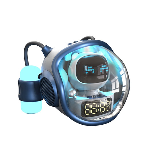 Space Sapsule Clock Wireless Bluetooth Speaker With Atmosphere Light