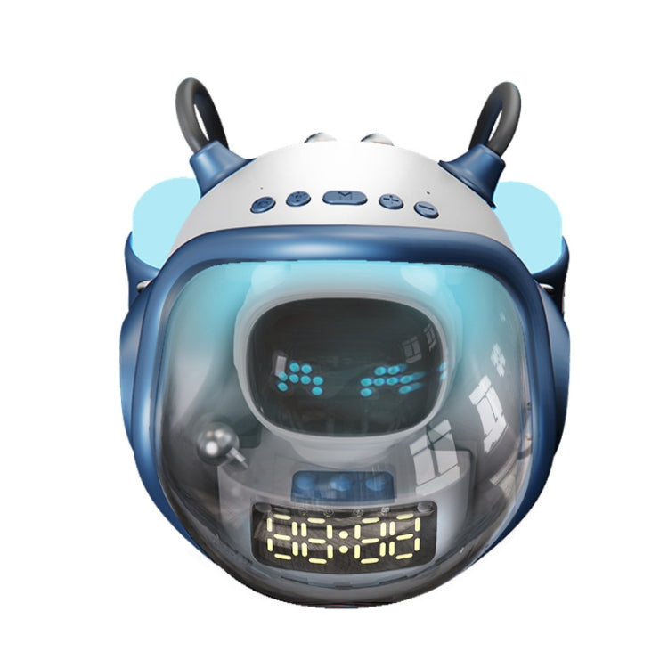 Space Sapsule Clock Wireless Bluetooth Speaker With Atmosphere Light
