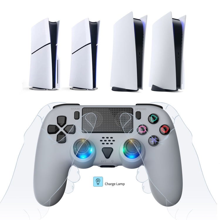 For PS5 / PS5 Slim Wireless Bluetooth Game Controller Built-in 6-axis Gyro, Wireless